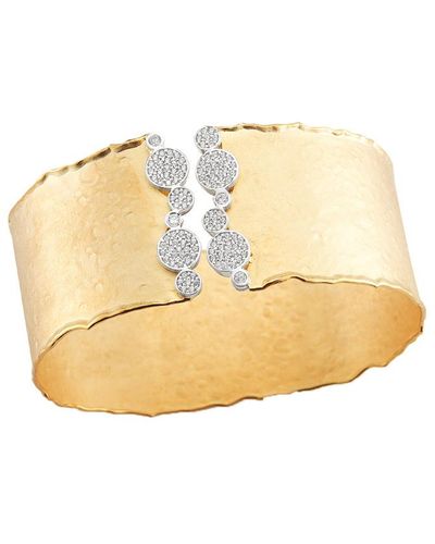 I. REISS 14k 0.80 Ct. Tw. Diamond Cuff Bracelet - Natural
