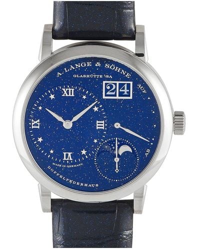 A. Lange & Sohne Watch (Authentic Pre-Owned) - Blue