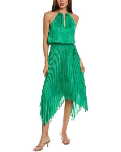 Ramy Brook Gia Midi Dress - Green
