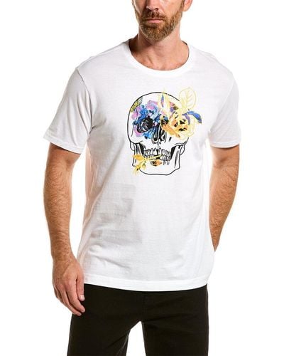 Robert Graham Graphic T-shirt - White