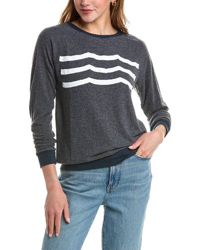 Sol Angeles Waves Pullover - Blue
