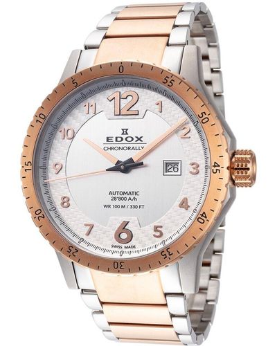 Edox Watch - Metallic