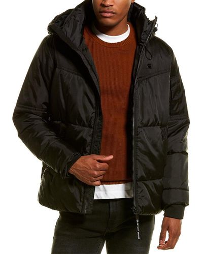 G-Star RAW Raw Quilted Puffer Jacket - Black