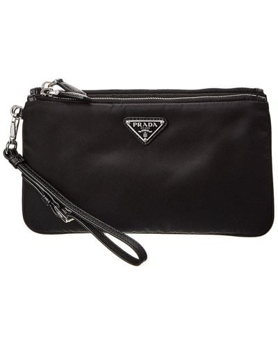 Authentic PRADA Nylon Tessuto Leather Shoulder Hand Bag Purse Green 0118I |  eBay