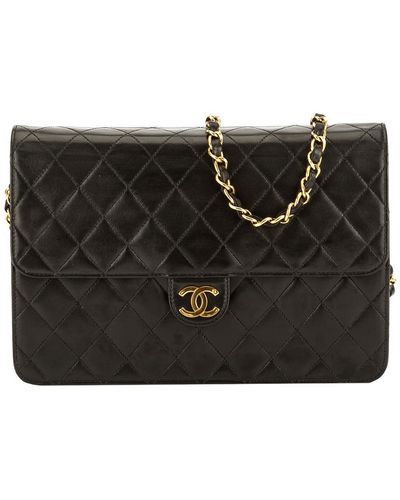 Black Chanel Quilted Evening Bag – Designer Revival