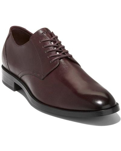 Cole Haan Hawthorne Plain Leather Oxford - Brown