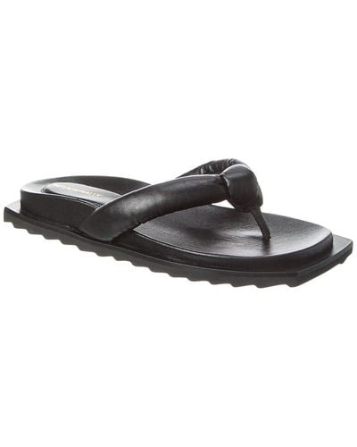 INTENTIONALLY ______ Goody Leather Sandal - Black