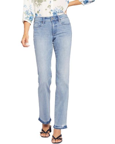 NYDJ Marilyn Straight Jean - Blue