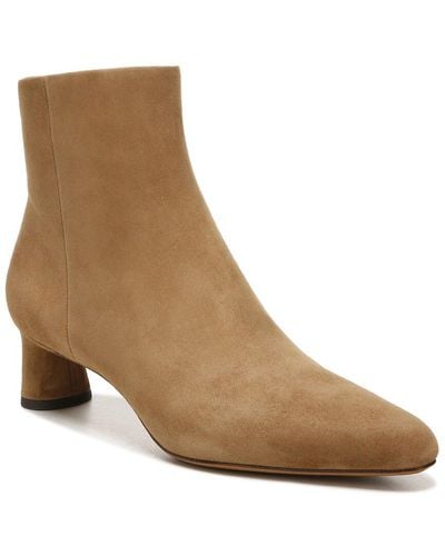 Vince Hilda Leather Bootie - Brown