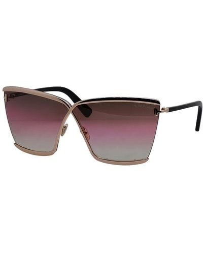 Tom Ford 936 71mm Sunglasses - Brown