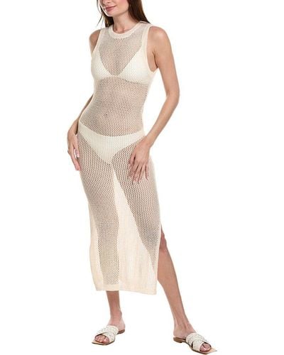 VYB Billie Crochet Cover-up Dress - White