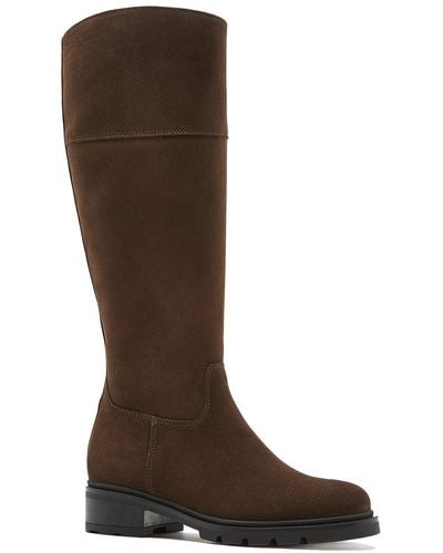La Canadienne Savoury Suede Boots - Brown