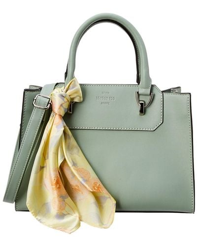 London Fog Tulip Signature Satchel Bag