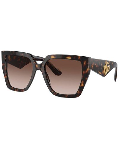 Dolce & Gabbana Dg4438 55mm Sunglasses - Brown