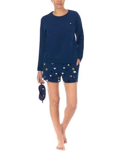 DKNY Pajama Short Set - Blue