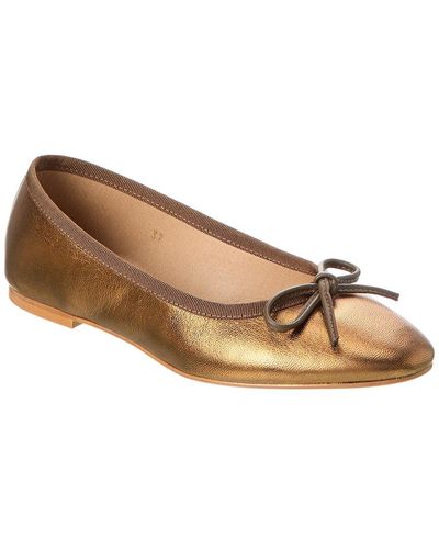 M by Bruno Magli Emy Leather Flat - Brown