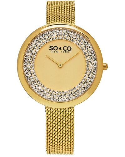 SO & CO Soho Watch - Metallic