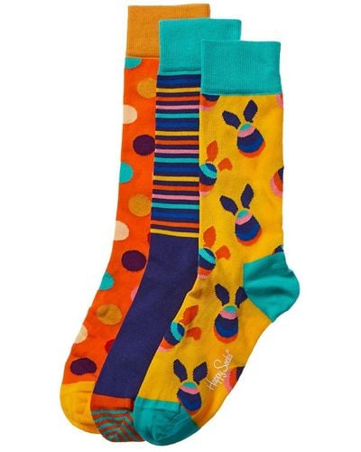 Happy Socks Easter Socks Gift Box - Orange