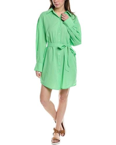 Velvet By Graham & Spencer Shirt Dress - Green