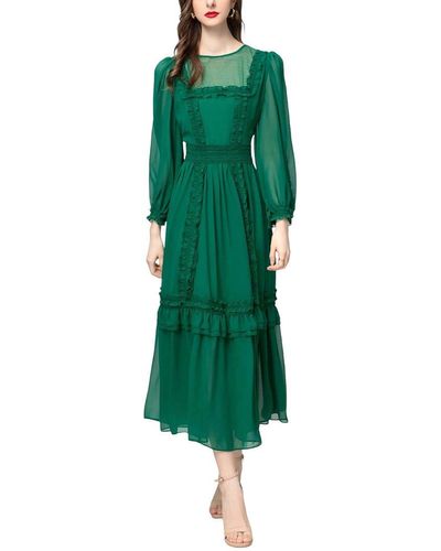 BURRYCO Maxi Dress - Green