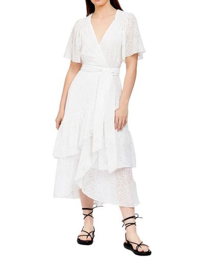 Tanya Taylor Brittany Midi Dress - White