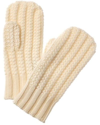 Sofiacashmere Cashmere Gloves - Natural