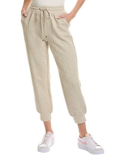 BCBGMAXAZRIA Quilted Pant - Natural