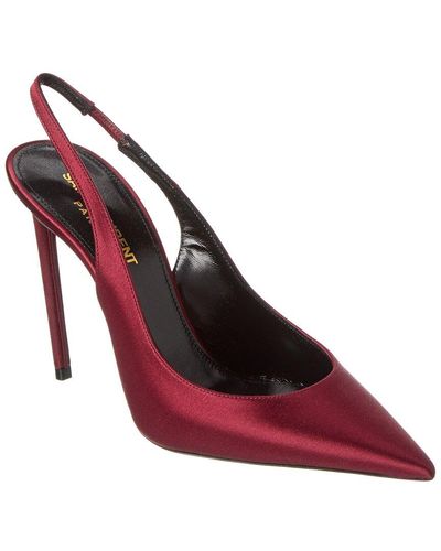 Red Saint Laurent Shoes for Women Lyst