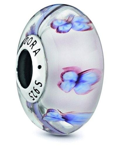 PANDORA Moments Silver Butterfly Charm - Blue