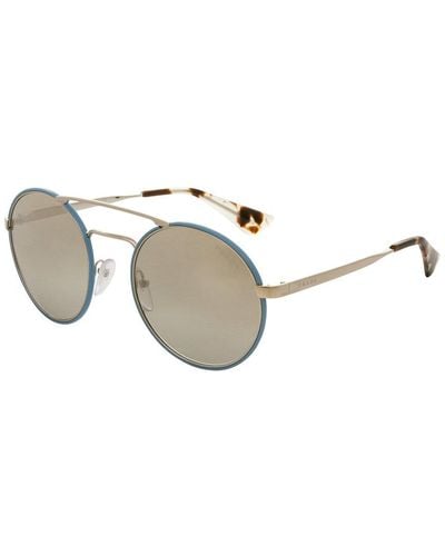 Prada Pr 51ss 54mm Sunglasses - Metallic