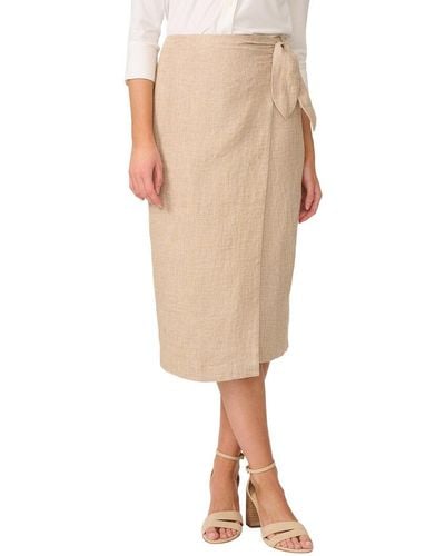 J.McLaughlin Carlie Linen Skirt - Natural