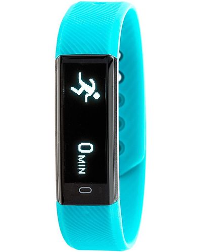 Everlast Tr9 Activity Tracker And Heart Rate Monitor With Caller Id And Message Previews - Blue