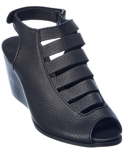 Arche Egzy Leather Sandal - Black
