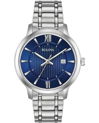 Bulova Classic Watch - Blue
