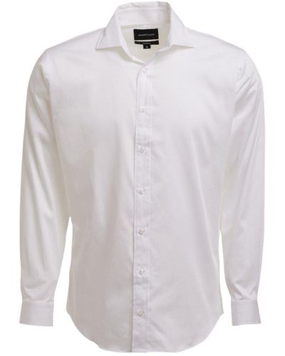 ALTON LANE Mercantile Tailored Stretch Shirt - White
