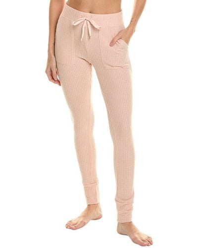 Honeydew Intimates Lounge Pro Waffle Legging - Natural