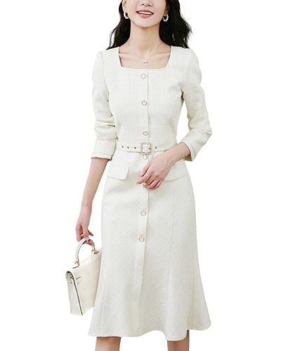 ONEBUYE Dress - White