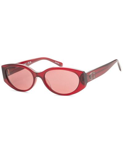 COACH Hc8353F 57Mm Sunglasses - Pink