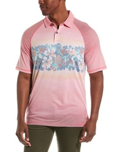 Tommy Bahama Ombre Lei Polo Shirt - Pink