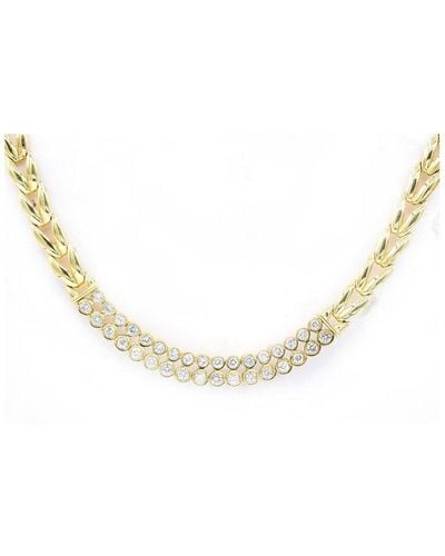 Diana M. Jewels Fine Jewellery 14k 2.05 Ct. Tw. Diamond Necklace - Metallic