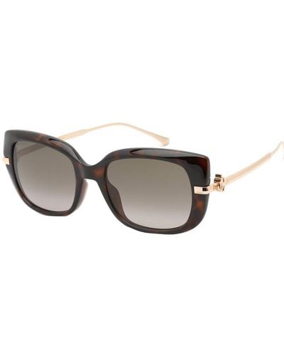 Jimmy Choo Orla/g/s 54mm Sunglasses - Brown