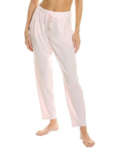 Hanro Sleep And Lounge Knit Long Pant - Pink