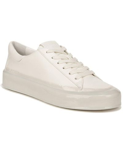 Vince Gabi Dipped Leather Sneaker - White