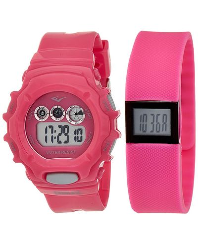 Everlast Gift Set Watch - Pink