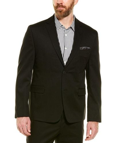 Perry Ellis 2pc Slim Fit Suit - Black