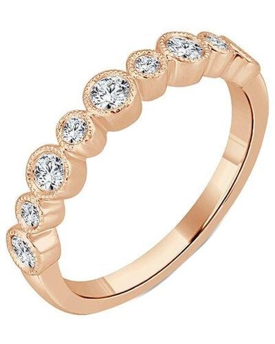 Sabrina Designs 14k Rose Gold 0.28 Ct. Tw. Diamond Ring - White