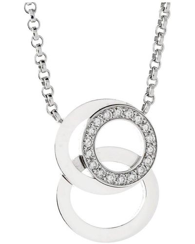 Audemars Piguet 18K Diamond Millenary Necklace (Authentic Pre-Owned) - Metallic