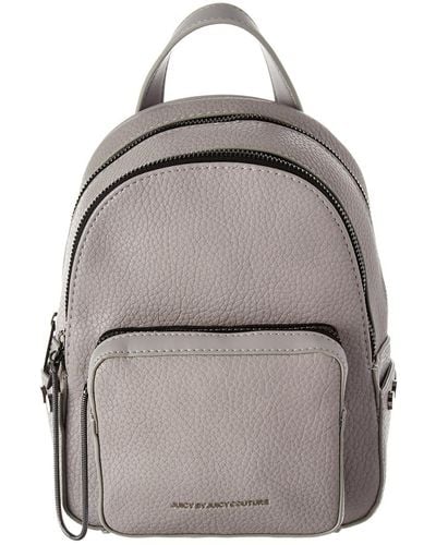 Juicy Couture Aspen Zippy Backpack - Gray