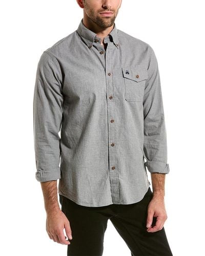 Brooks Brothers Regular Fit Shirt - Gray