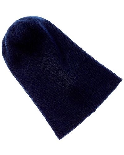 Portolano Cashmere Hat - Blue